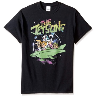 Summer Solid Color 100% Cotton men short shirt Hanna-Barbera MenS The Jetsons T-Shirt 100% Cotton Plus Size Classic Spo