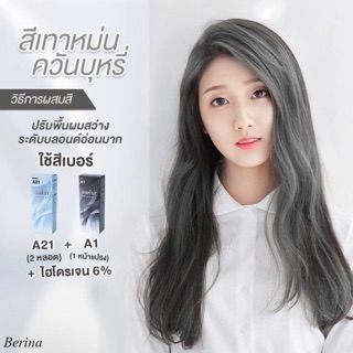 เบอริน่า แฮร์คัลเลอร์ ครีม ปริมาณ60มล.