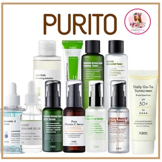 PURITO แท้100%  ครบทุกสูตร Product Skincare  นำเข้าจากประเทศเกาหลี
