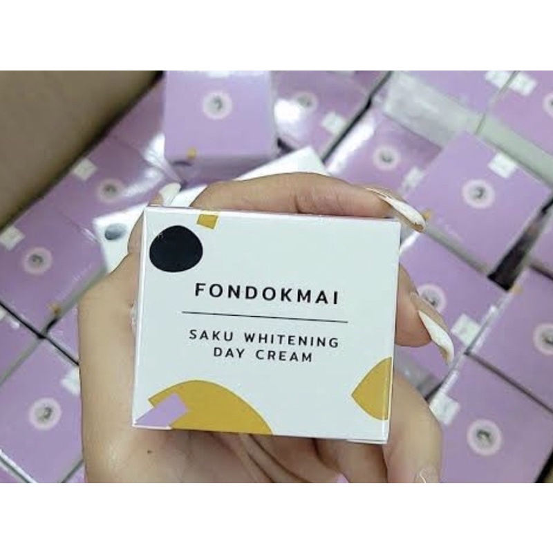 fondokmai-saku-whitening-day-cream-10g-ฝนดอกไม้-ซากุ-ไวท์เทนนิ่ง-เดย์-ครีม