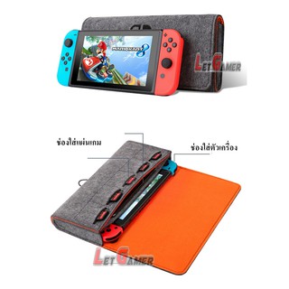 ภาพขนาดย่อของภาพหน้าปกสินค้าพร้อมส่ง  กระเป๋า Nintendo Switch Case เคส จากร้าน letgamer บน Shopee ภาพที่ 1