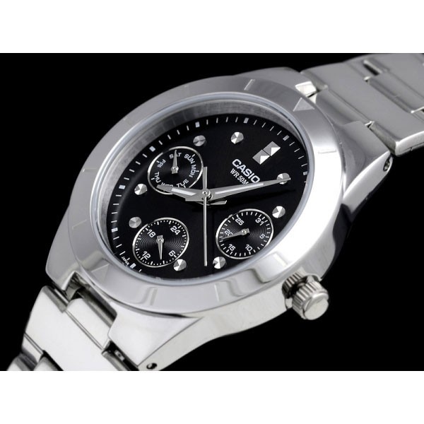นาฬิกาข้อมือผู้หญิงแท้-casioแท้-นาฬิกาแบรนด์เนม-คาสิโอลดราคา-casioสีเงิน-ltp-2083d-1a-ย้ำขายเฉพาะของแท้-มีใบรับประกัน