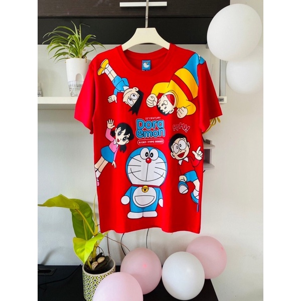 เสื้อยืด-doraemon-ลิขสิทธิ์แท้-100