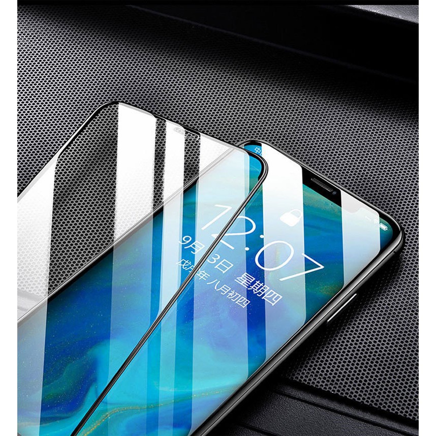 ภาพสินค้าฟิล์มกระจก แบบเต็มจอ ขอบโค้ง สําหรับ iPhone14 13 SE 11 Pro X XS MAX XR 7 8 6 6s Plus 6 7PLUS 2020 จากร้าน jypgame.th บน Shopee ภาพที่ 1