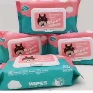 เช็ครีวิวสินค้าBoqi factory   ทิชชู่เปียกเด็ก   ทิชชู่เปียกทำความสะอาด พร้อมส่ง  ราคาถูก น้ำเต็มๆแผ่น12✖️16cm Baby Wipes