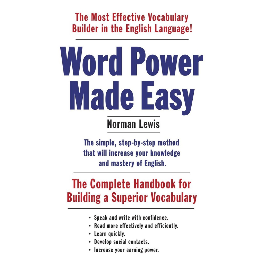 หนังสือฉบับภาษาอังกฤษ-word-power-made-easy-the-complete-handbook-for-building-a-superior-vocabulary