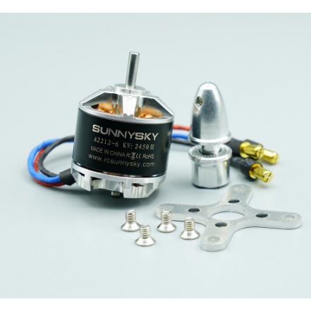 [มอเตอร์] มอเตอร์ SUNNYSKY 2212 Motor brushless 1250KV 1400KV 2450KV ...