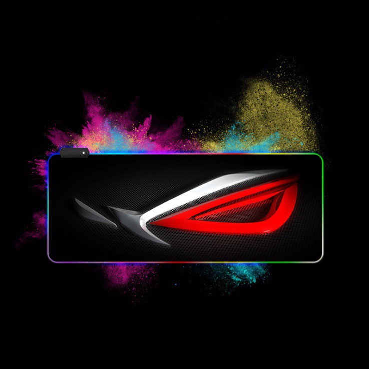 แผ่นรองเมาส์ลาย ROG / RGB | Shopee Thailand