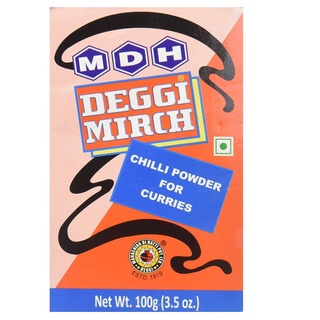 MDH Deggi Chilli, 100g เครื่องเทศพริกแดง 100 กรัม