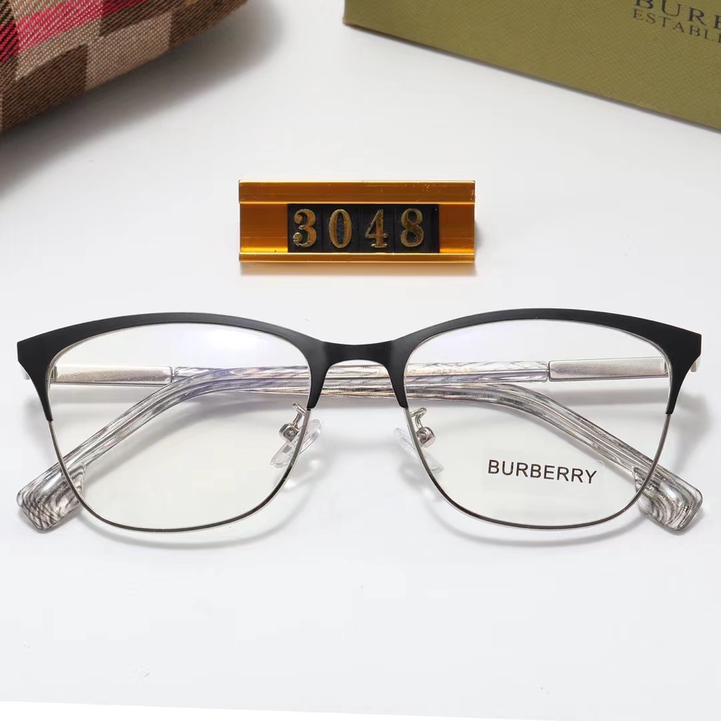 เกี่ยวกับสินค้า ใหม่ Burberry วรรณกรรม แว่นกันแดด สี่เหลี่ยม กรอบโลหะ ขนาดเล็ก ผู้หญิง ย้อนยุค คลาสสิก สตรีท แว่นตากันแดด ผู้หญิง ตาแมว