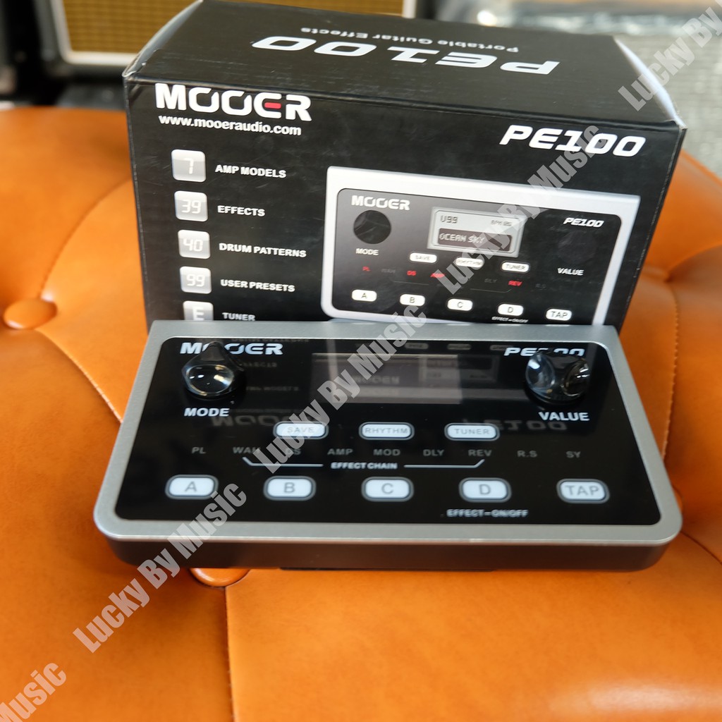 mooer-pe100-มัลติเอฟเฟค-over-drive-distortion-reverb-chorus-ประกันศูนย์-ของแท้-100-มีปลายทาง