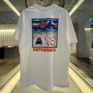 เสื้อยืดอินเทรนด์ผู้ชายอินเทรนด์ผู้หญิงTokyo fat cucumber Japan Patagonia x beams Men T-shirt 563 New product hot sal Ne