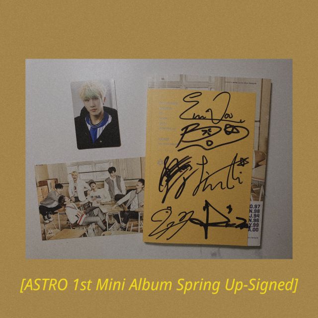 ASTRO 1st Mini Album Spring Up 直筆サイン入り YESASIA: Astro Mini Album Vol. 1 - Spring Up (All Members