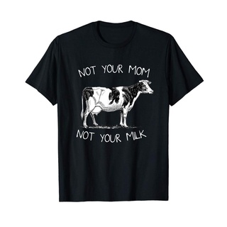 เสื้อยืดผ้าฝ้ายพิมพ์ลายขายดี เสื้อยืดผ้าฝ้าย พิมพ์ลาย not your mom mile vegan ระบายอากาศ แฟชั่น สําหรับคุณแม่