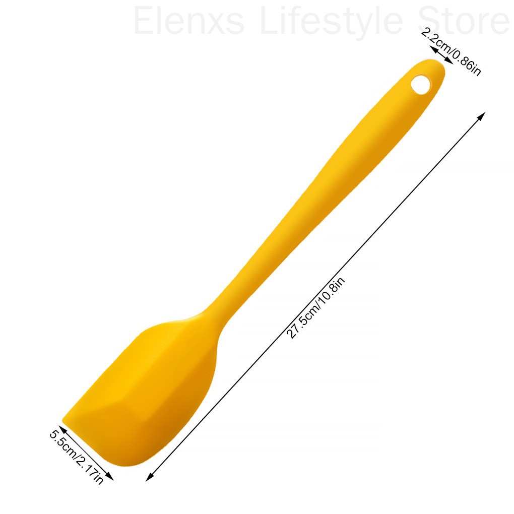 ไม้พายซิลิโคนทนความร้อนสําหรับทําอาหาร-27-5cm