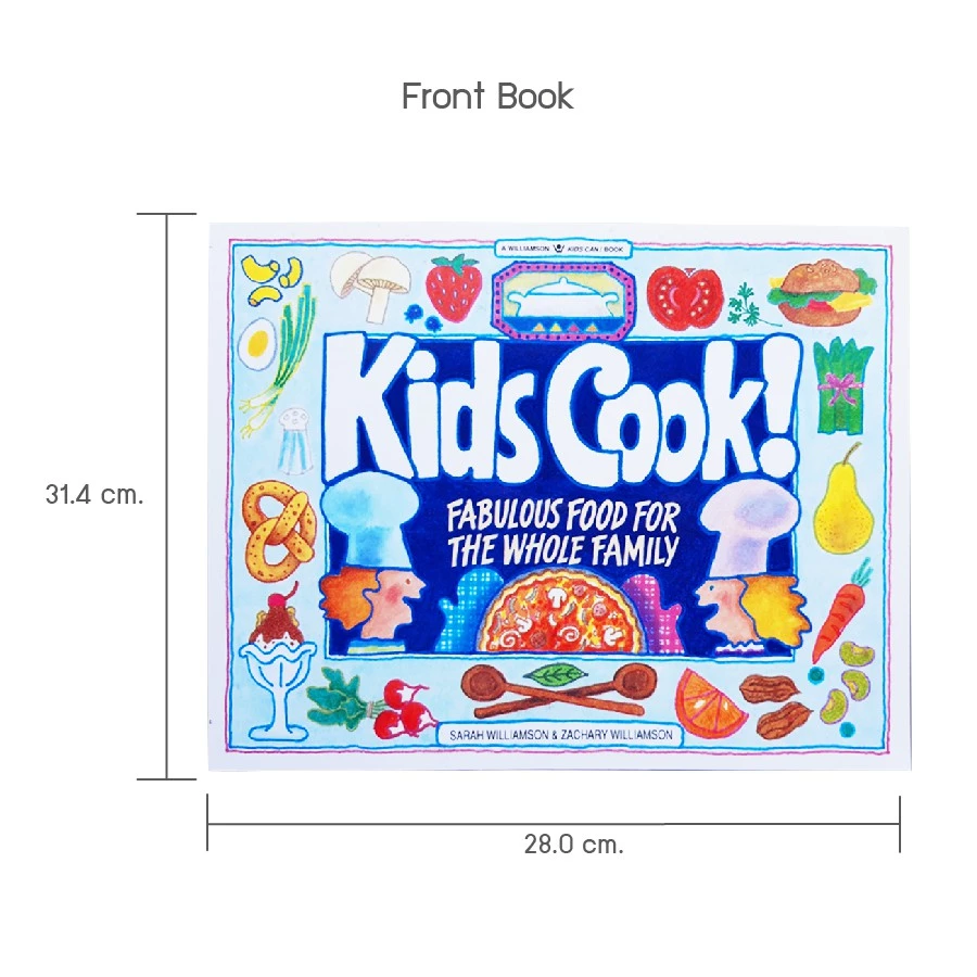 Wel-B Kids Cook! ตัวอย่างหน้าเนื้อหา