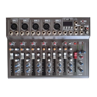 A-One มิกเซอร์ 7ช่อง Live Mixing Studio Audio Sound Mixer Console USB ฺBLUETOOTH รุ่น A-777 BT รุ่นใหม่ล่าสุด