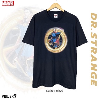 Power 7 Shop เสื้อยืดการ์ตูน ลาย มาร์เวล Doctor Strange ลิขสิทธ์แท้ MARVEL COMICS  T-SHIRTS (MVX-186)