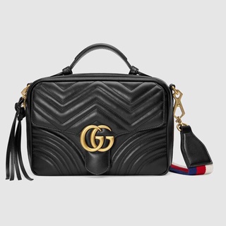 Brand new genuine Gucci GG Marmont series quilted shoulder bag