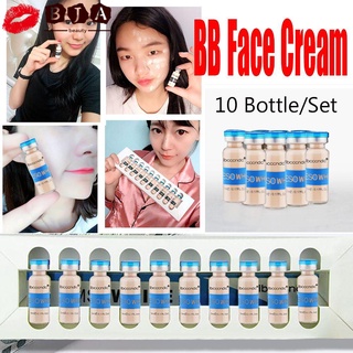 บีบีครีมผสมคอนซีลเลอร์ รองพื้นแบบน้ำ สำหรับการฝังสีรองพื้นกึ่งถาวร 5 มล. 10 ชิ้น/ชุด