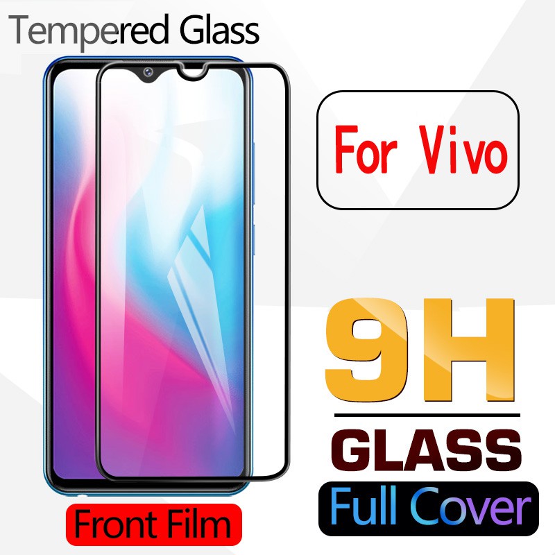 ภาพหน้าปกสินค้าฟิล์มกระจก เต็มจอ สำหรับ VIVO V20 Pro V20 V19 NEO V19 V17 NEO V17 Pro V17 V15 Pro/K20 V15 V11i V11/V11PRO V9/Y85/X21 V7Plus/Y79 V7/Y75 V5Plus/X9/X9S V5/Y67 V3 Max Y3/Y11/Y12/Y15/Y17 Y19 2019