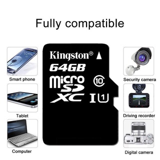 ภาพขนาดย่อของภาพหน้าปกสินค้าสินค้ามีประกัน เมมโมรี่การ์ดKingston Micro sd card Memory Card สำหรับ กล้อง/กล้องติดรถยนต์ / โทรศัพท์มือถือ จากร้าน amyamy3576 บน Shopee ภาพที่ 5