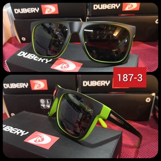 [ส่งจากไทย+ของแถม]แว่นกันแดด รุ่น187-3 เลนส์ polarized ของแท้100% ตัดแสง สบายตา ยี่ห้อ DUBERY