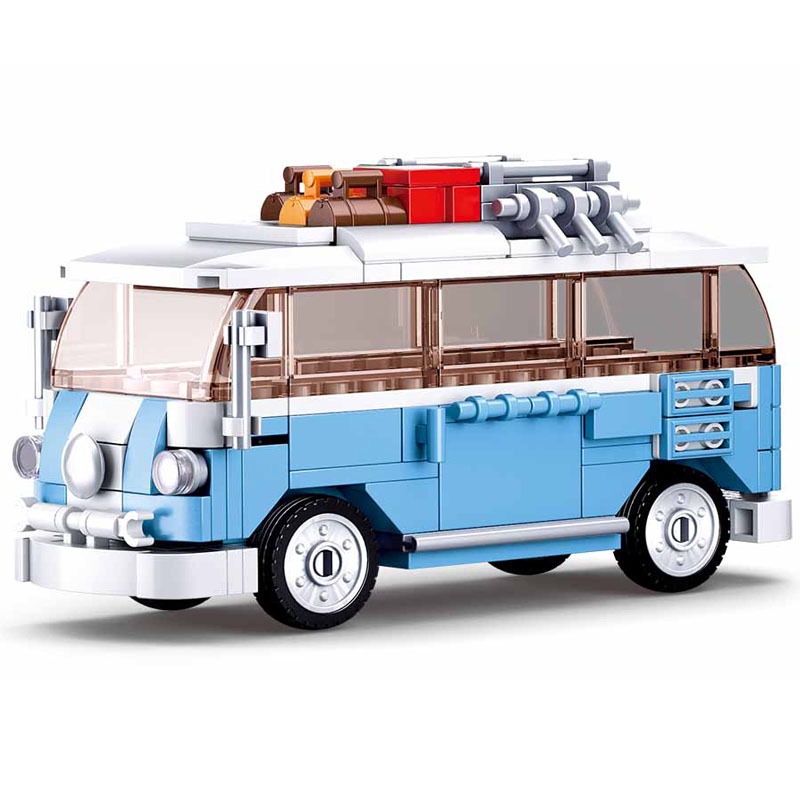 227pcs-sluban-0707-van-bus-building-blocks-city-car-series-minifigure-bricks-children-toys-compatible-with-ingly