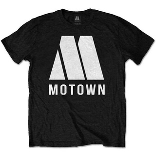 [S-5XL] เสื้อยืด พิมพ์ลายโลโก้ Motown M เหมาะกับฤดูร้อน สไตล์เรโทร สําหรับผู้ชาย