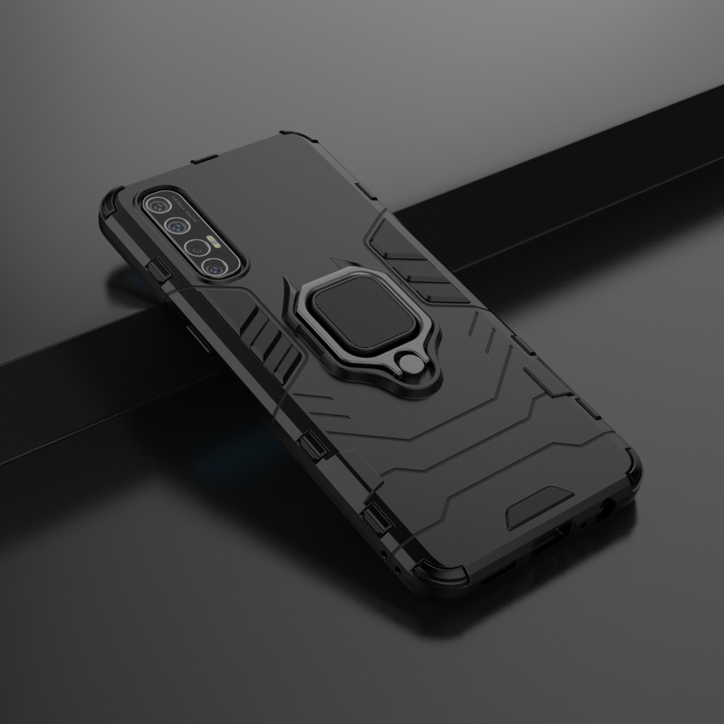 เคส OPPO Reno3 Pro พลาสติกแบบแข็ง Armor Shockproof Phone Case Back ...