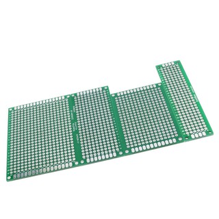 บอร์ดไฟเบอร์ทองแดงแบบสองด้าน pcb 5x7 4x6 3x7 2x8 ซม. 4 ชิ้น