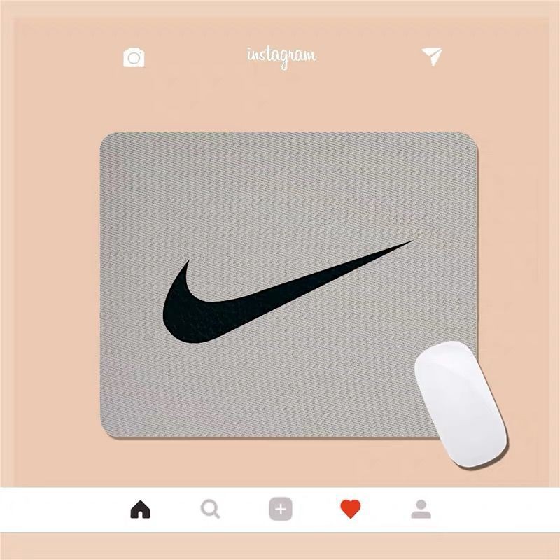 แผ่นรองเมาส์-mouse-pad-ใช้งานสะดวก-กันลื่น-โลโก้-nike-ลายไม่ซ้ำใคร-unique-21-26cm