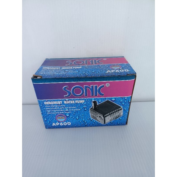 ปั้มน้ำ-sonic-600-สำหรับทำน้ำเวียน-ตู้ปลาขนาดเล็ก-หินหมุน-น้ำผุด-อ่างบัว