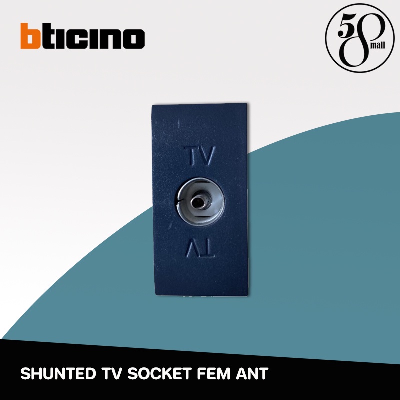 bticino-เต้ารับทีวี-shunted-tv-socket-fem-ant-รุ่น-l4269t