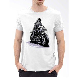 cafe racer t shirt คาเฟ่่เรเซอร์ ไซด์ M36นิ้ว L40นิ้ว xL44นิ้ว xxL48นิ้ว