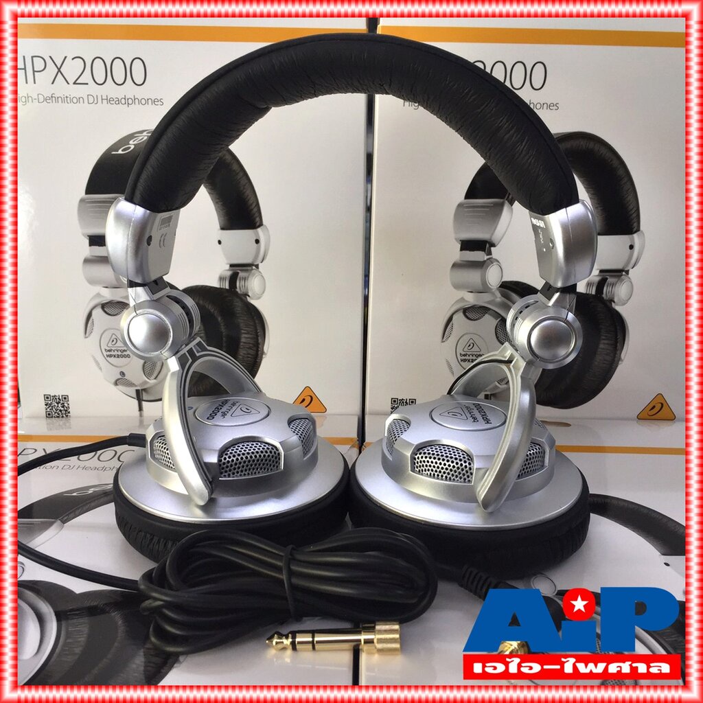 behringer-hpx2000-หูฟัง-hpx-2000-หูฟัง-headphone-hpx-2000-หูฟังครอบหู-หูฟังมอนิเตอร์-หูฟังสตูดิโอ