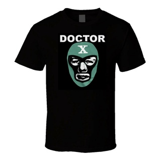 เสื้อยืดผ้าฝ้ายพิมพ์ลายขายดี เสื้อยืด ผ้าฝ้าย พิมพ์ลาย Doctor X Wrestling แฟชั่นฤดูร้อน สําหรับผู้ชาย 2022