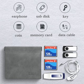 ภาพขนาดย่อของภาพหน้าปกสินค้าBubm กระเป๋าใส่หูฟังขนาดเล็กPouch Mini Purse Coin Key Bag จากร้าน jjbubm.th บน Shopee