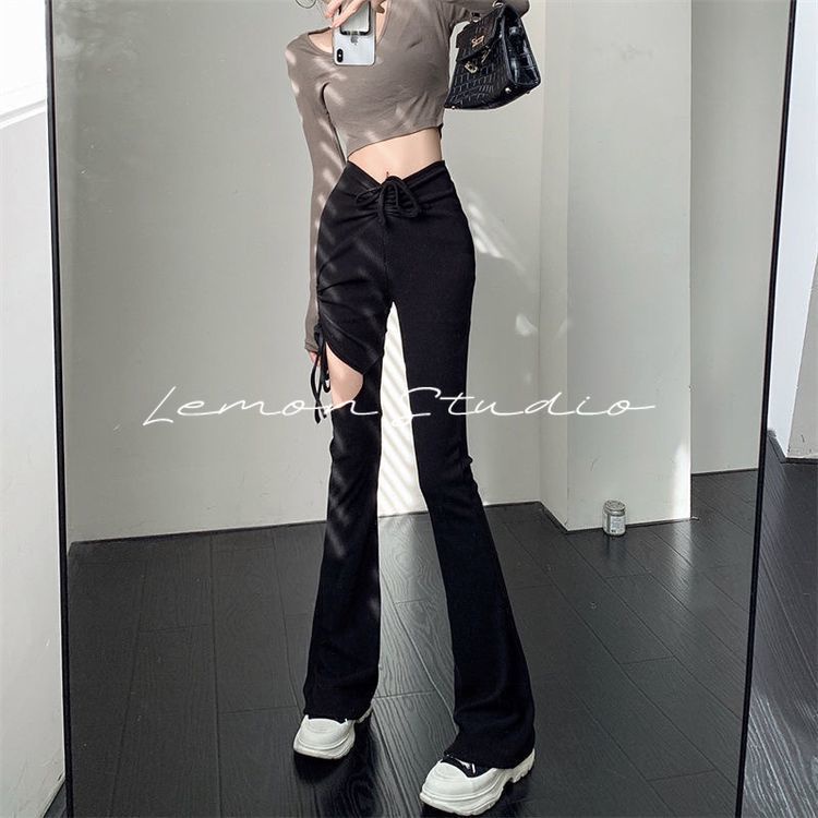 lemon-studio-กางเกงขายาวเอวสูง-angust-pants-สายผูกเอว-ทรงขากระบอกสวยมาก-งานlemon-studio-82053
