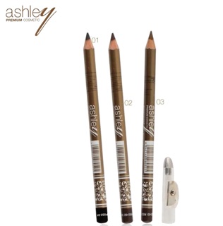 สินค้า ดินสอเขียนคิ้วมีกบเหลา Ashley Premium Eyebrow Pencil waterproof