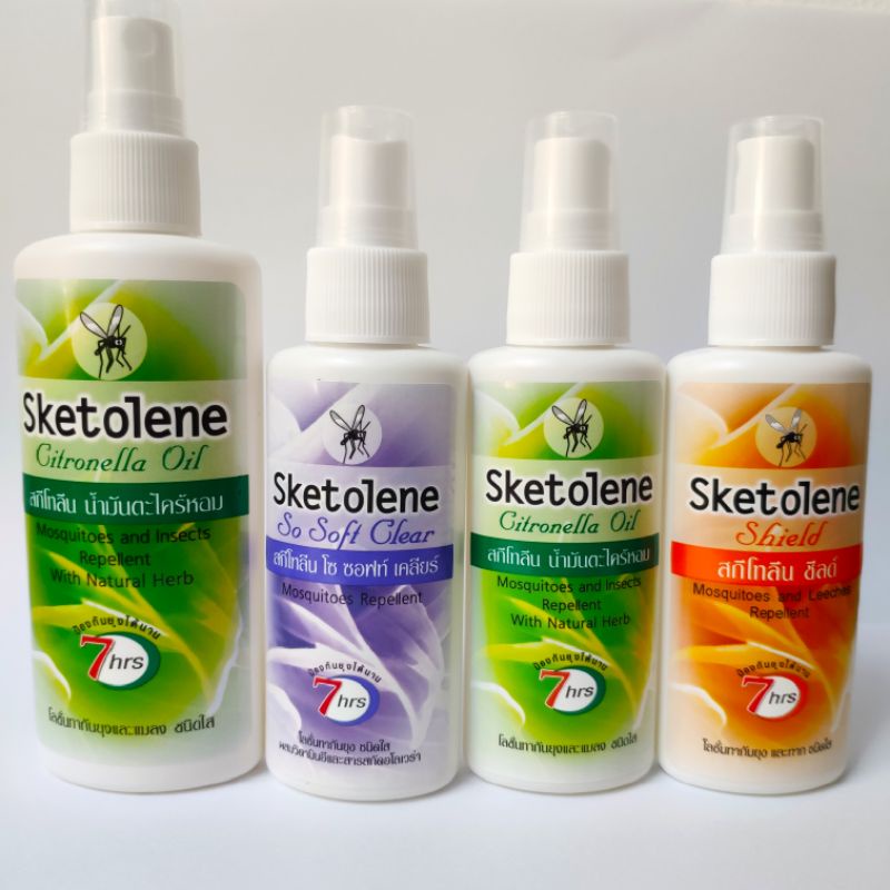 ภาพหน้าปกสินค้าSketolene สกีโทลีน สเปรย์กันยุงและแมลง ขนาด 40 และ 70ml. จากร้าน thisiskan บน Shopee