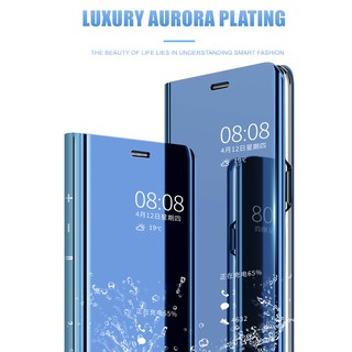 Mirror Smart Flip Phone Case For Huawei honor 20 20i 20lite 10 10i 10lite 9i 9N 8s 8x 8c 8a Play 7s 7a 7c V20 Note 10