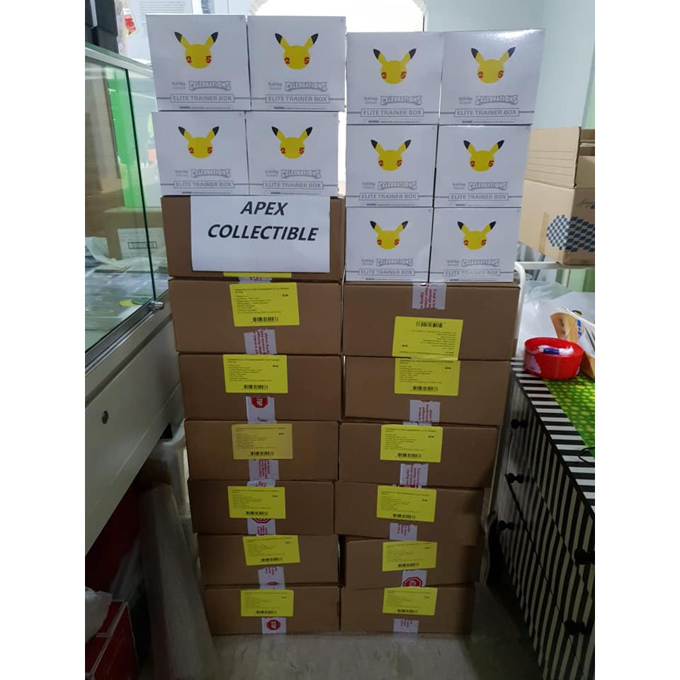 Pokémon Celebrations 25th Anniversary Elite Trainer Box (ETB) - Factory Sealed - English