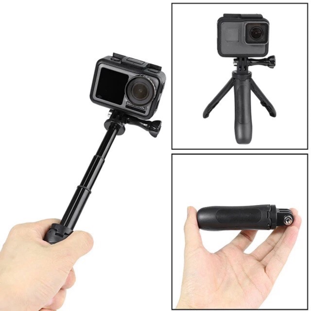 ภาพหน้าปกสินค้าGoPro Shorty Mini Extension Pole Stand Tripod ขาตั้งกล้อง / ไม้เซลฟี่ ขนาดเล็กสำหรับ กล้องโกโปร แอคชั่นแคมทุกรุ่น มือถือ จากร้าน planamp289 บน Shopee