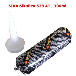 SIKA SikaFlex 529 AT ซิก้า กาวไฮบริด สำหรับงานซีลรอยตะเข็บ สามาถพ่นสเปรย์ได้ สีเหลืองออกน้ำตาล หลอดนิ่ม 300มล (1 หลอด)