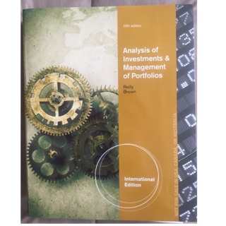 Analysis of investment & Management of Portforio (การวิเคราะห์การลงทุน และบริหารพอร์ทการลงทุน)