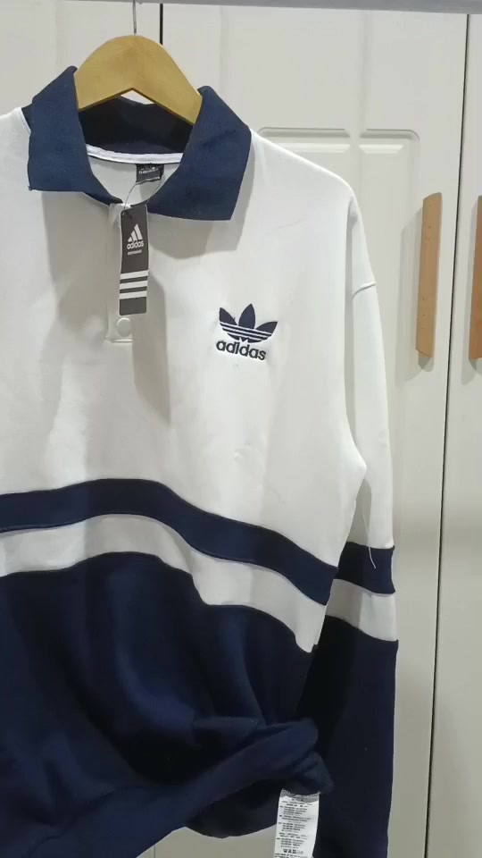 เสื้อกันหนาว-ปักลายโลโก้-adidas-ขนาดเล็ก-สําหรับผู้ชาย