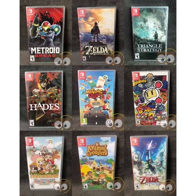 [มือ1] Nintendo Switch Games รวมเกม Zelda / Hades / Triangle Strategy ...