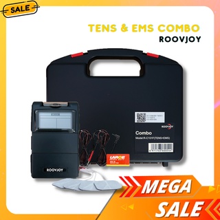 ภาพหน้าปกสินค้าTENS & EMS Combo ยี่ห้อ ROOVJOY เครื่องกระตุ้นลดปวด กระตุ้นกล้ามเนื้อและเส้นประสาท ที่เกี่ยวข้อง