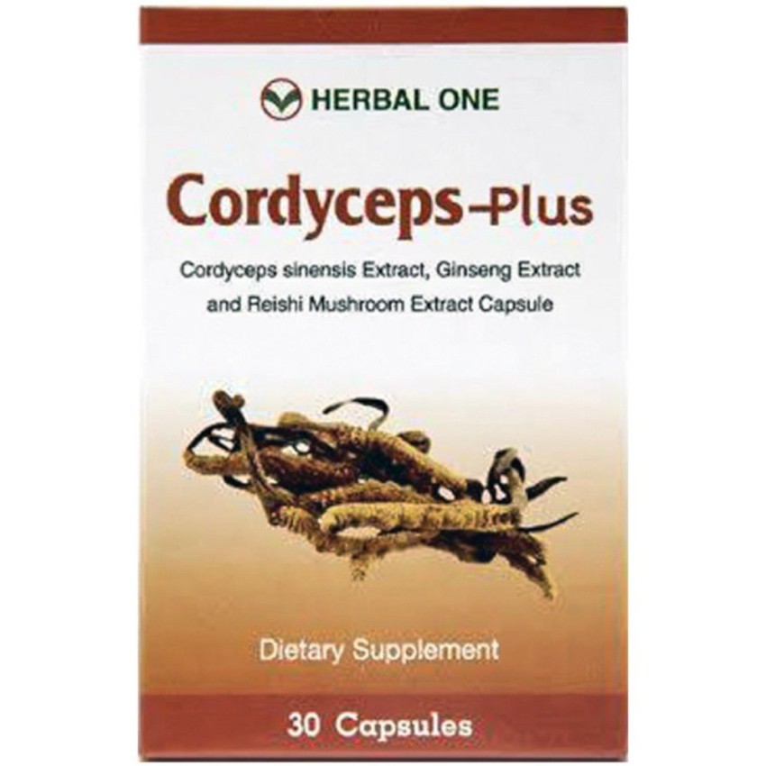 herbal-one-cordyceps-plus-เฮอร์บัล-วัน-ตังถั่งเฉ้า-พลัส-30-แคปซูล
